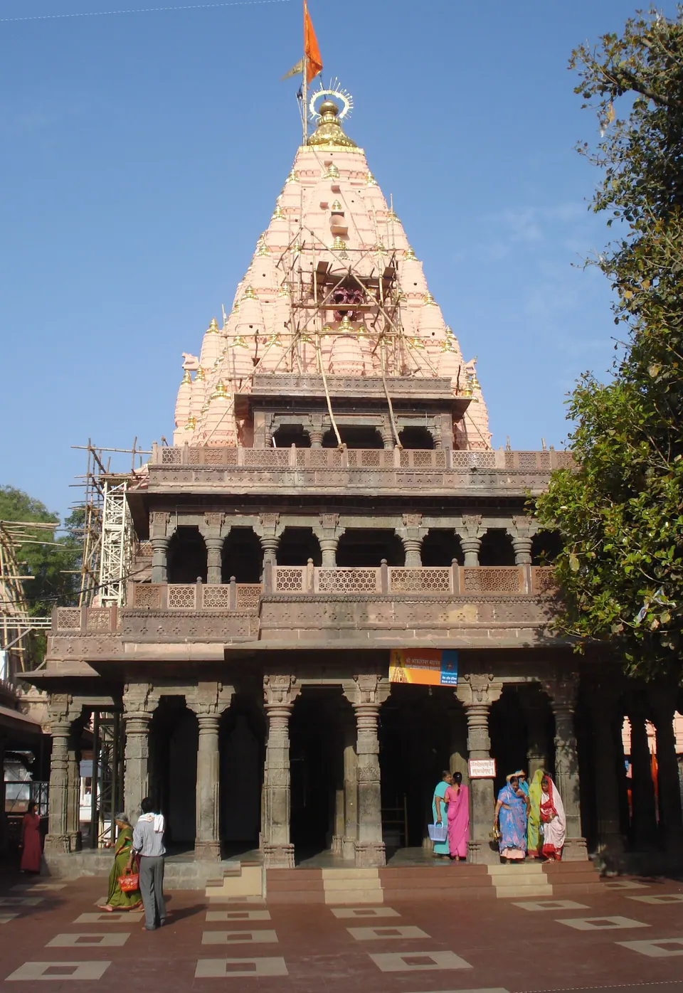 Shikhara of Mahakaleshwar Temple, Ujjain