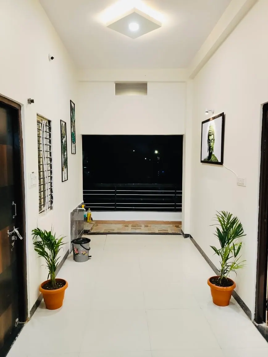 Lounge with TV wall at Divinestay, AP Villas Ujjain